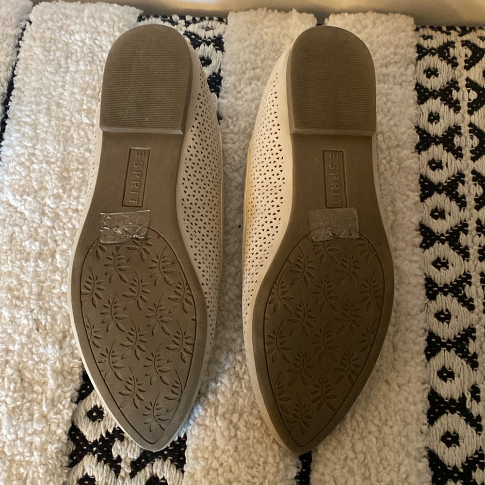 Bone Colored Flats - Picture 2 of 4